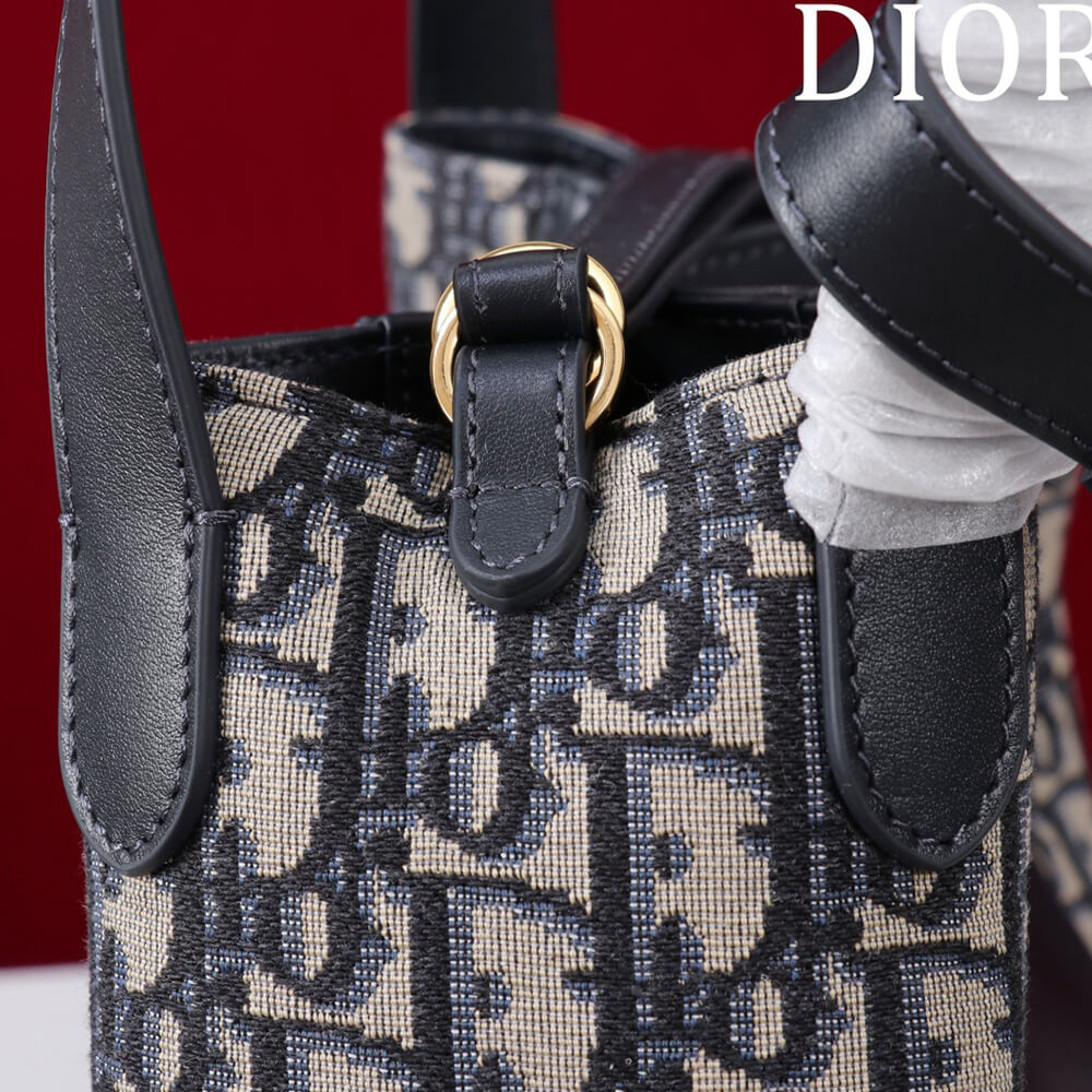 Dior Small Signature Bucket Bag - Top Club