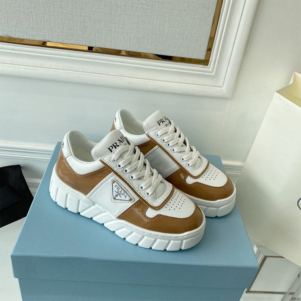 Prada Leather Sneakers - Top Club