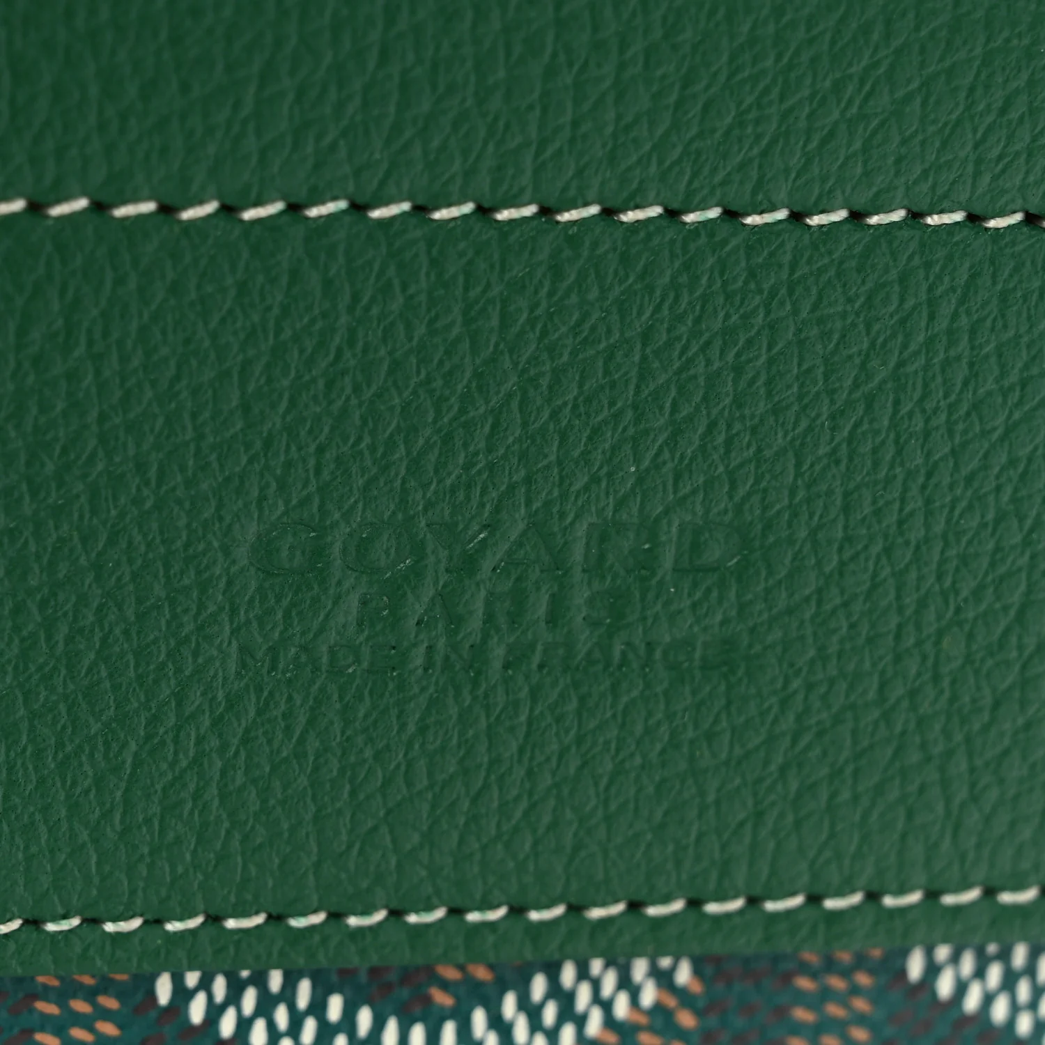 Goyardine Calfskin Mini Alpin Backpack Green - Top Club