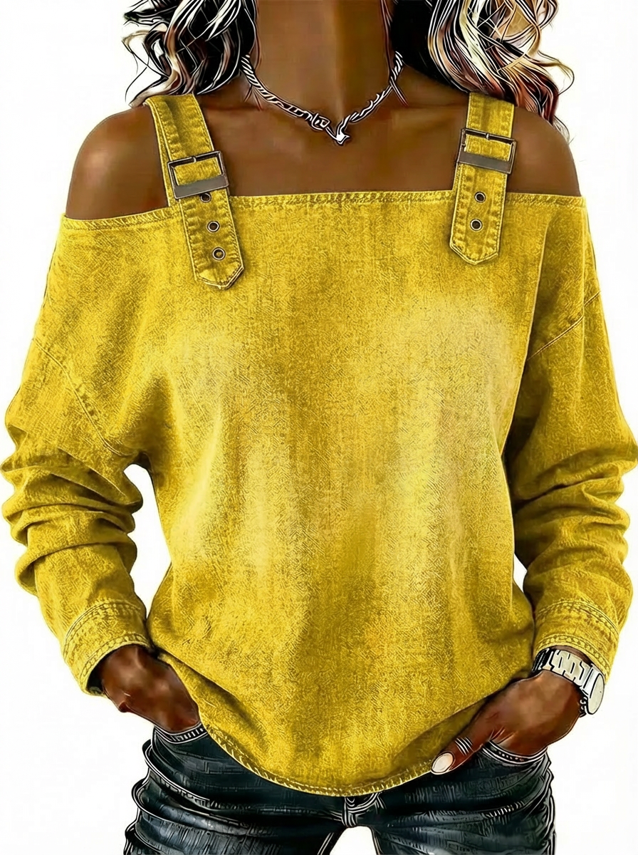 Women's sleeveless denim shirt - Nordfashionstorm - Women's Clothing, Fashion for You - Nordfashionstorm.com
