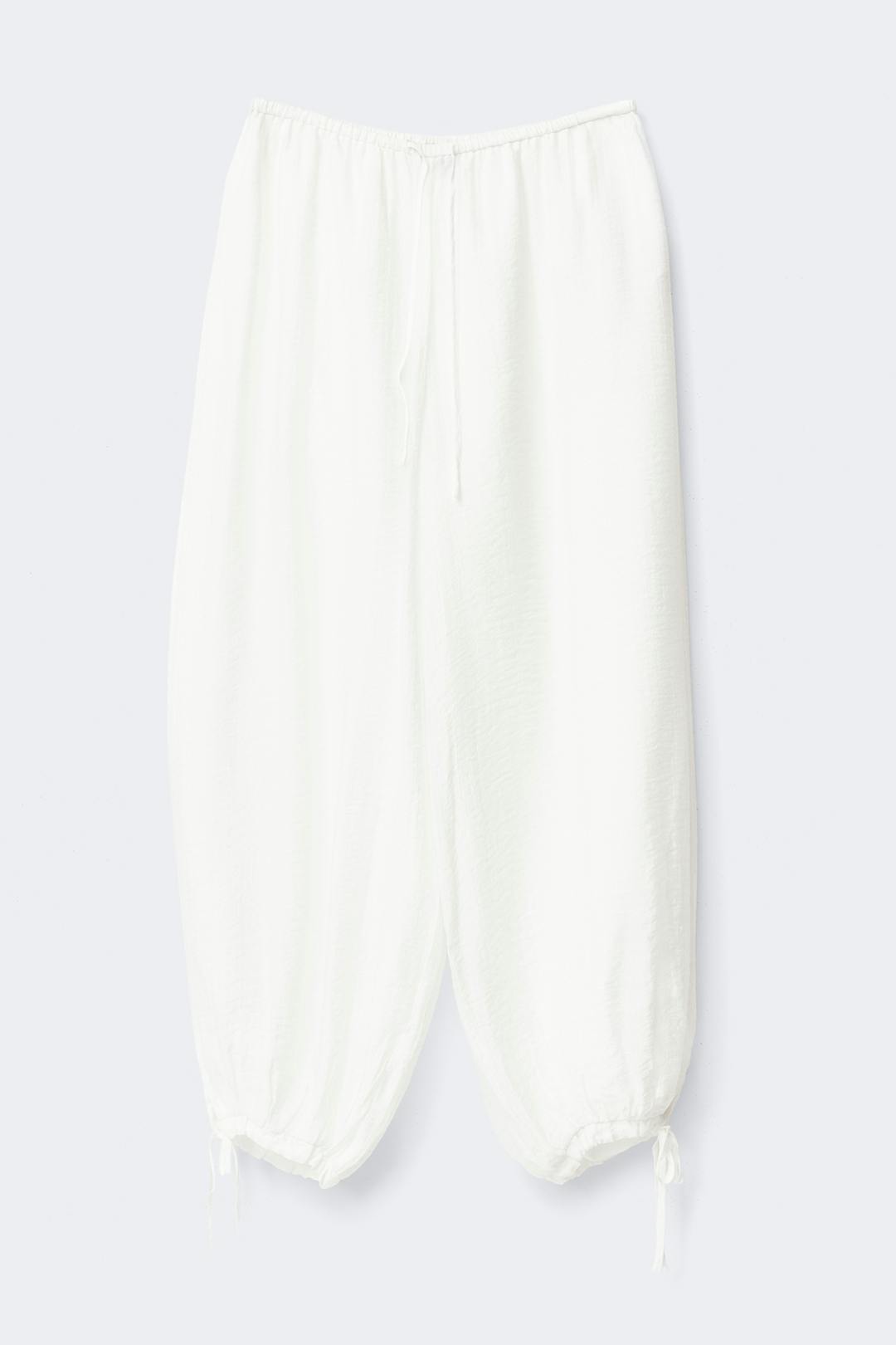 Gina Tricot sheer balloon trousers
