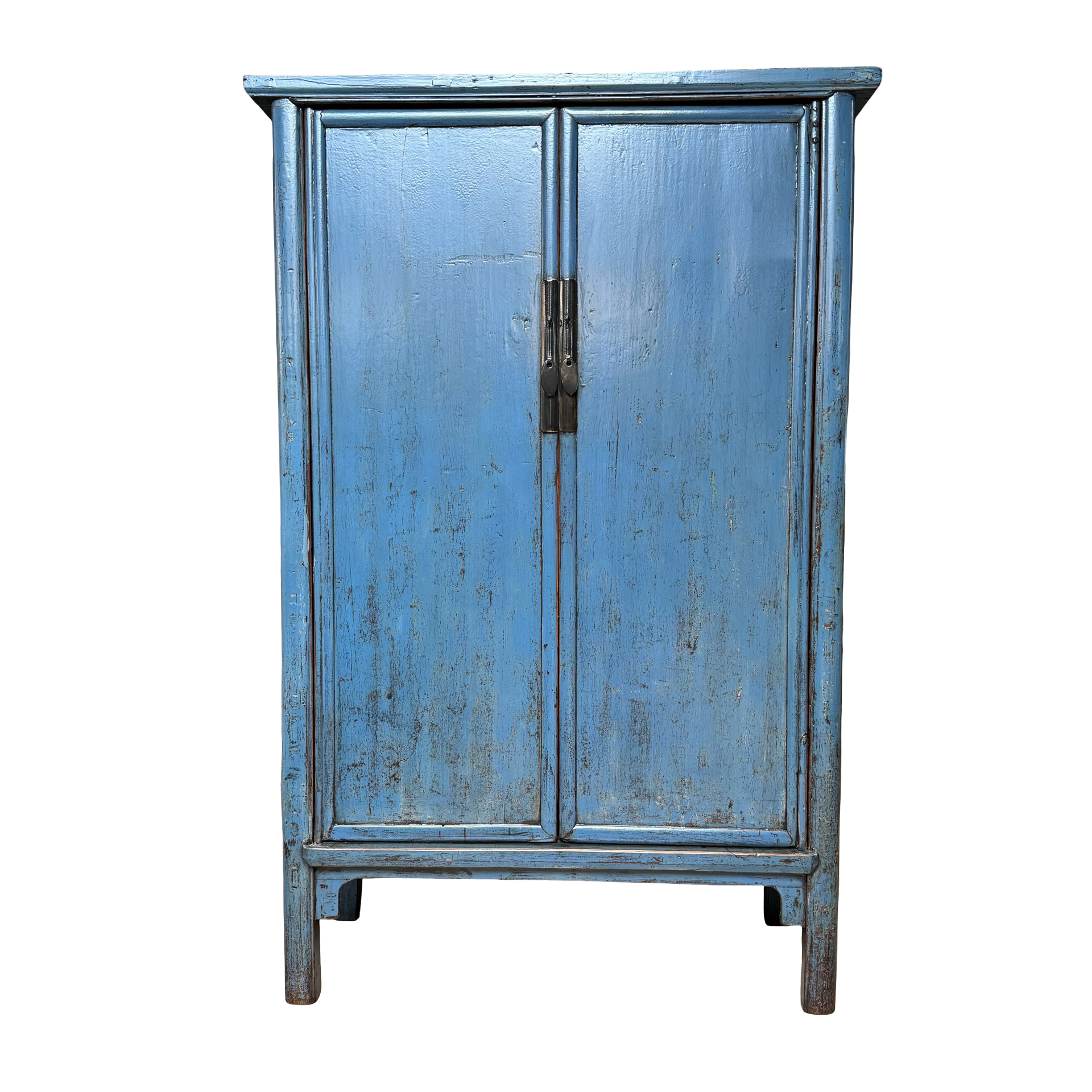 Wandkast blauw uniek