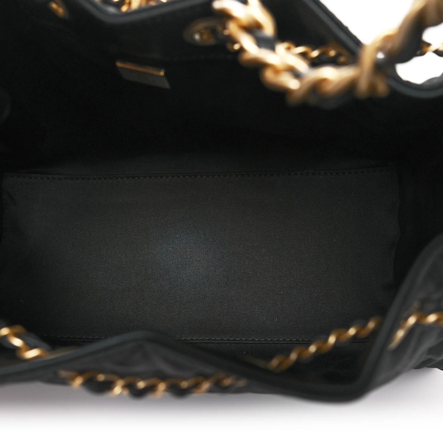 Canvas Quilted Small Chanel 25 Handbag Black - Top Club