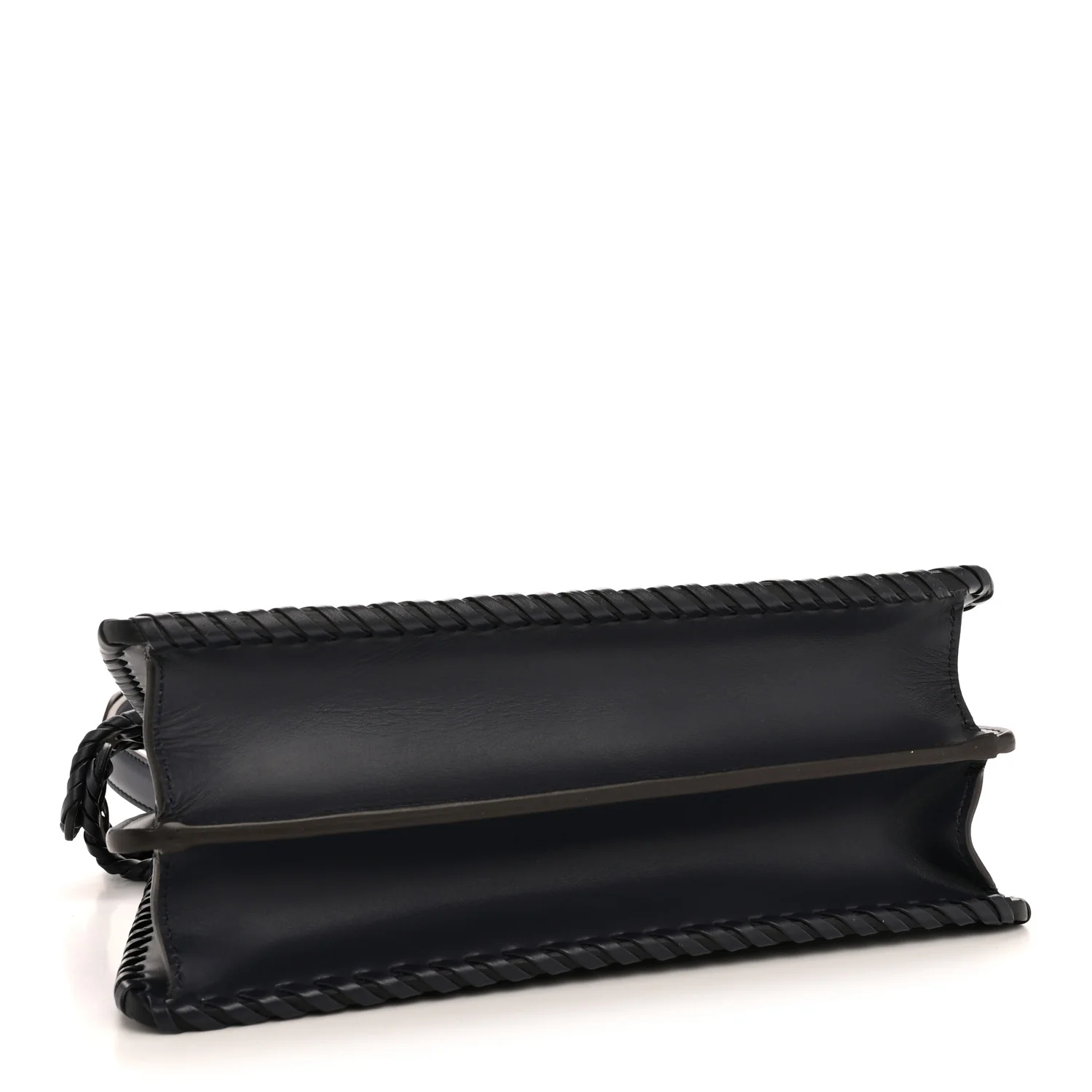 Vitello King Shiny Nappa Intreccio Petite Peekaboo I SEE U Satchel Midnight - Top Club