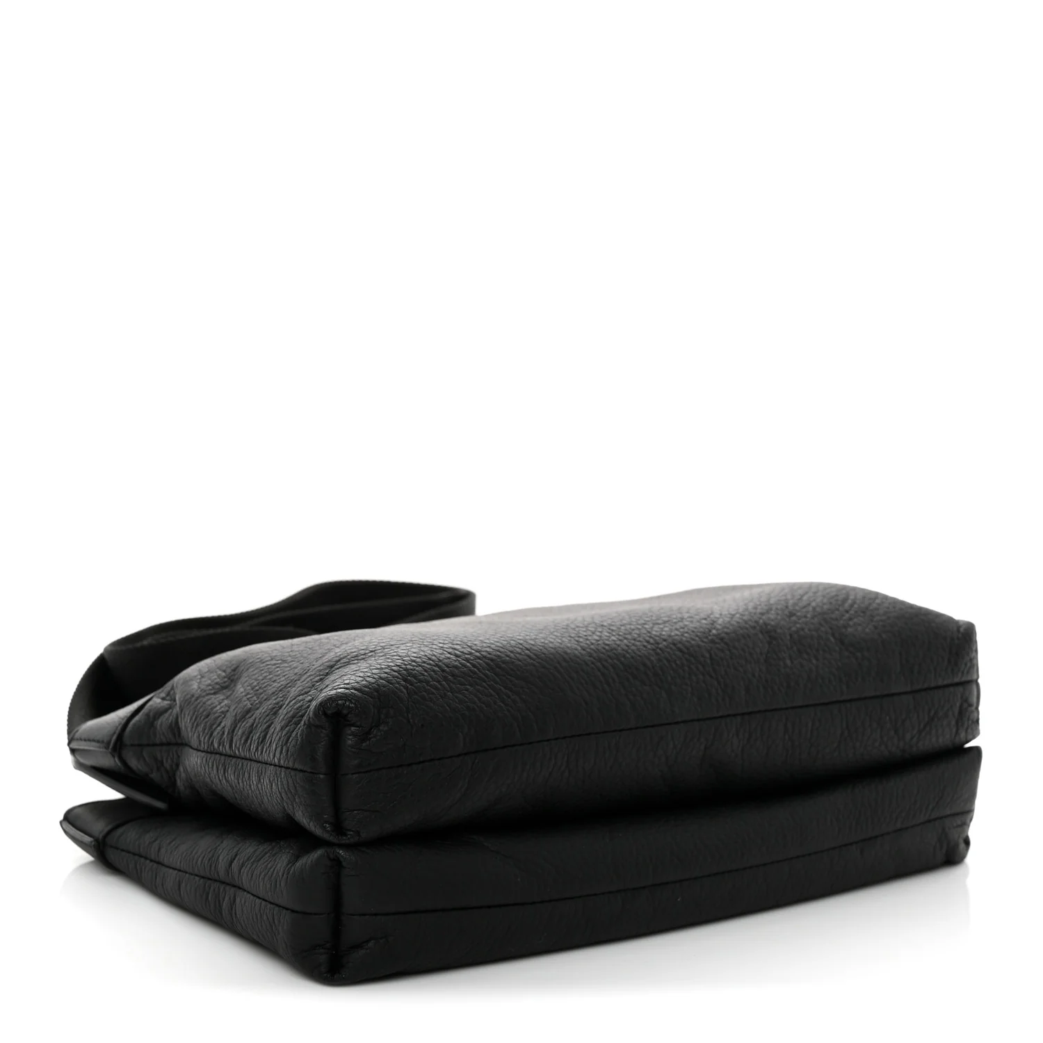 Grained Calfskin Duo Bag Black - Top Club