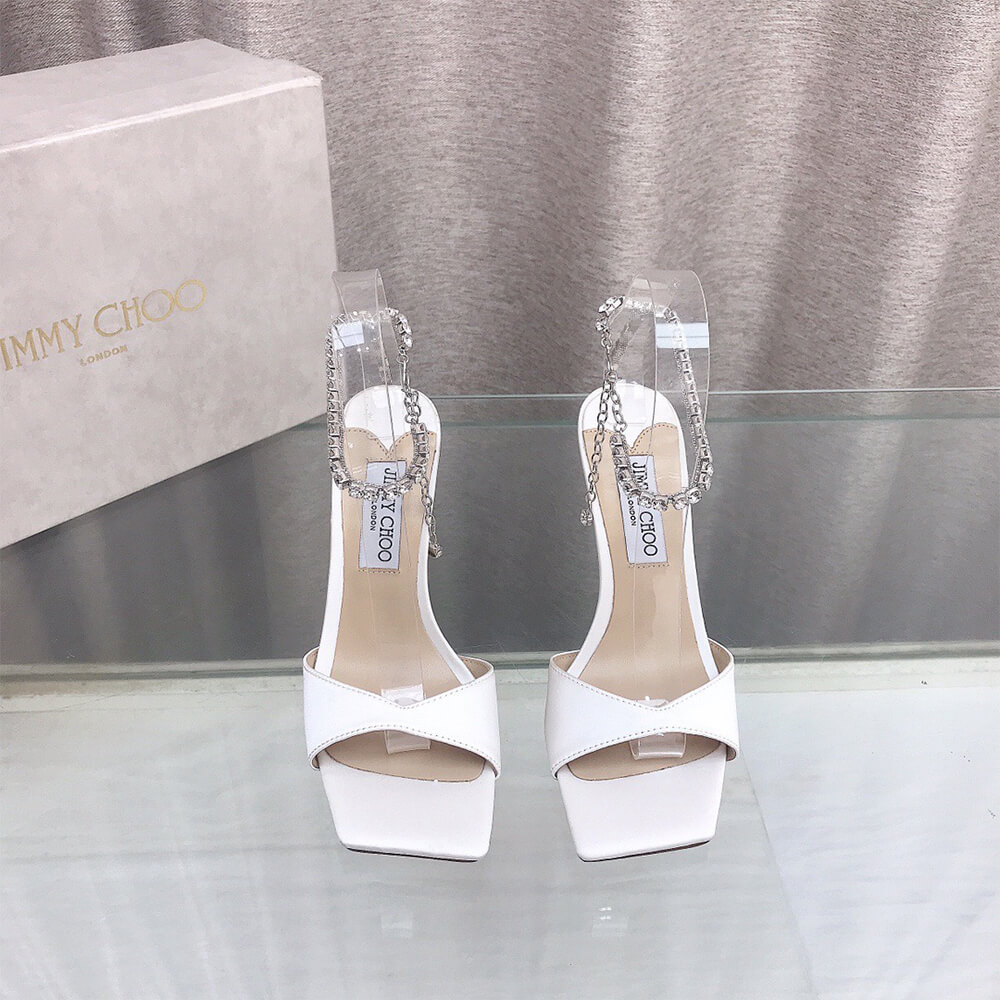 JIMMY CHOO Saeda Sandal 100 - Top Club