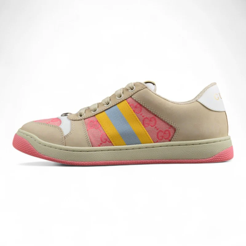 Gucci Screener GG Sneakers “Pink Beige - Sneaker Replica Workshop