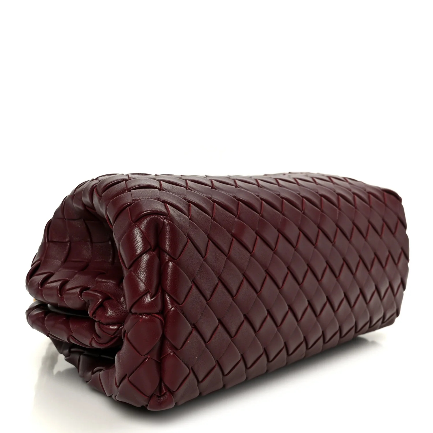 Nappa Intrecciato Teen The Lauren 1980 Clutch With Chain Barolo - Top Club