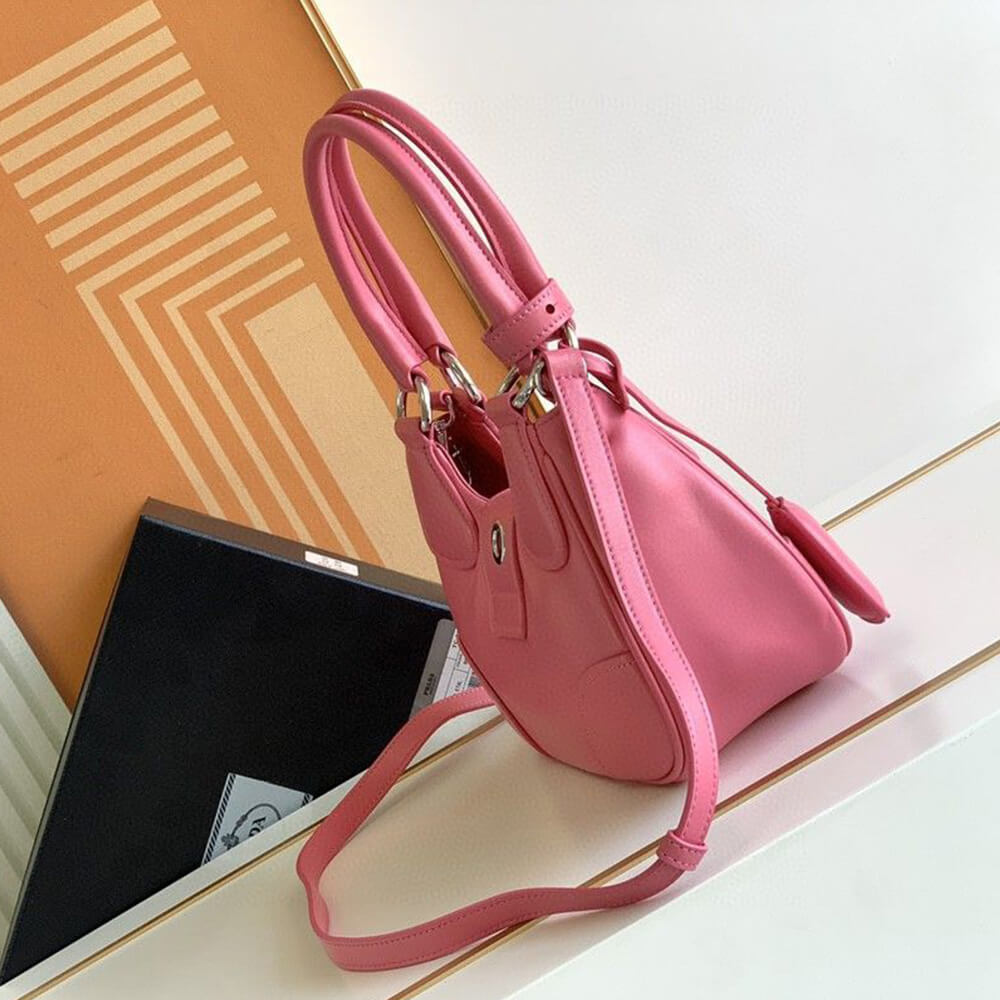 Prada Moon padded nappa-leather bag - Top Club