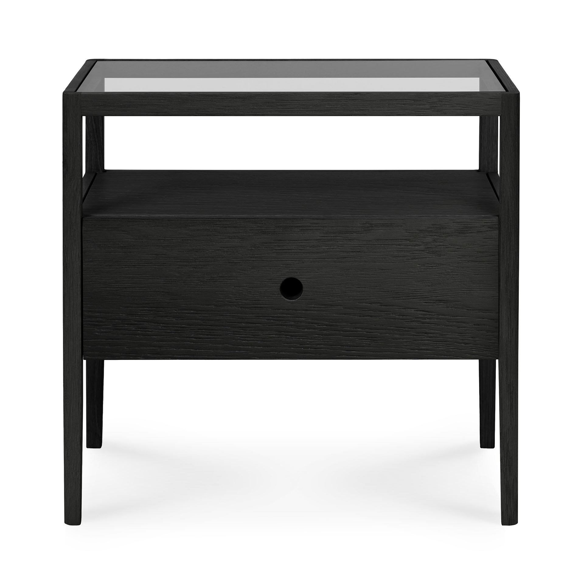 Ethnicraft nachtkastje Spindle - Oak black