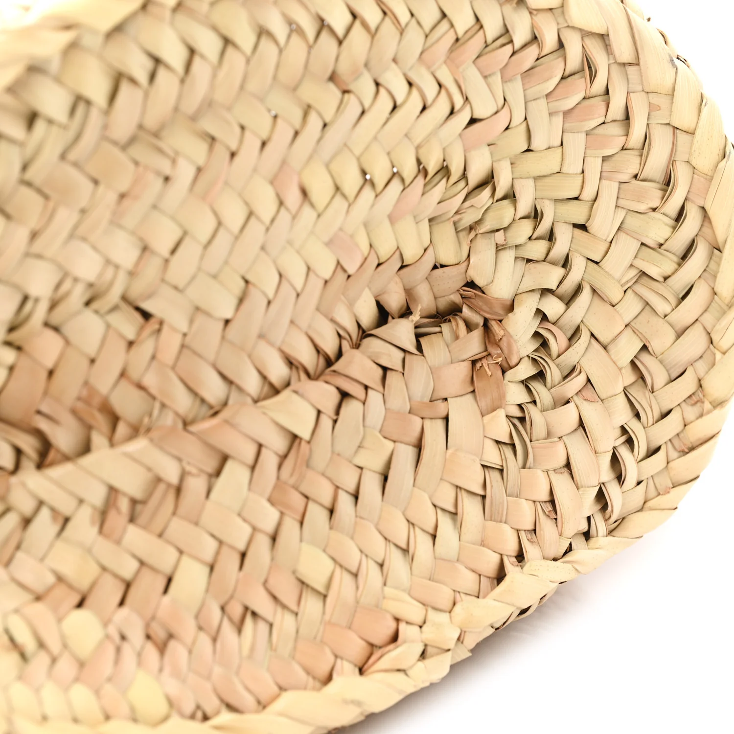 Raffia Large Basket Tote Bag Natural Tan - Top Club