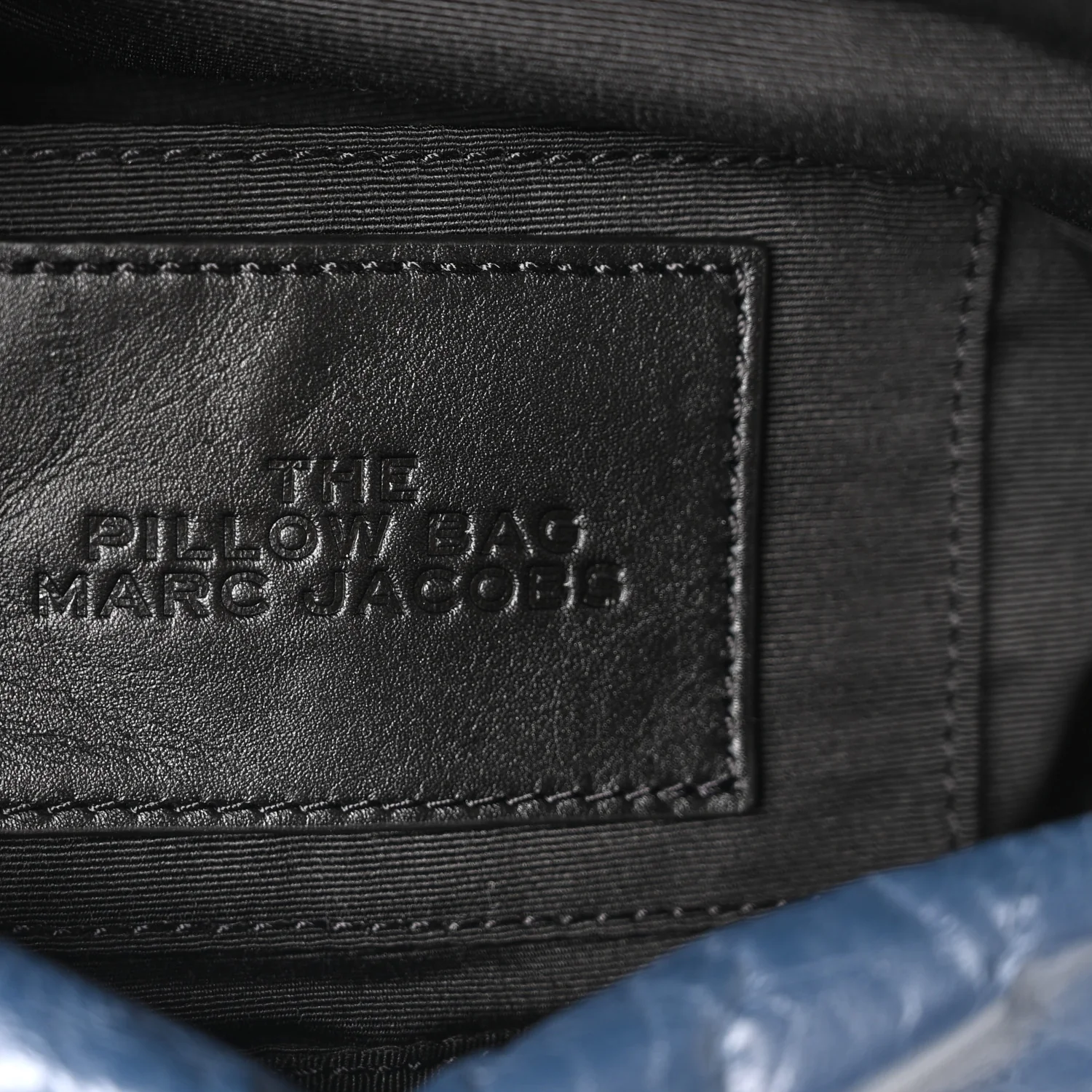 Lambskin The Pillow Bag Blue Sea - Top Club