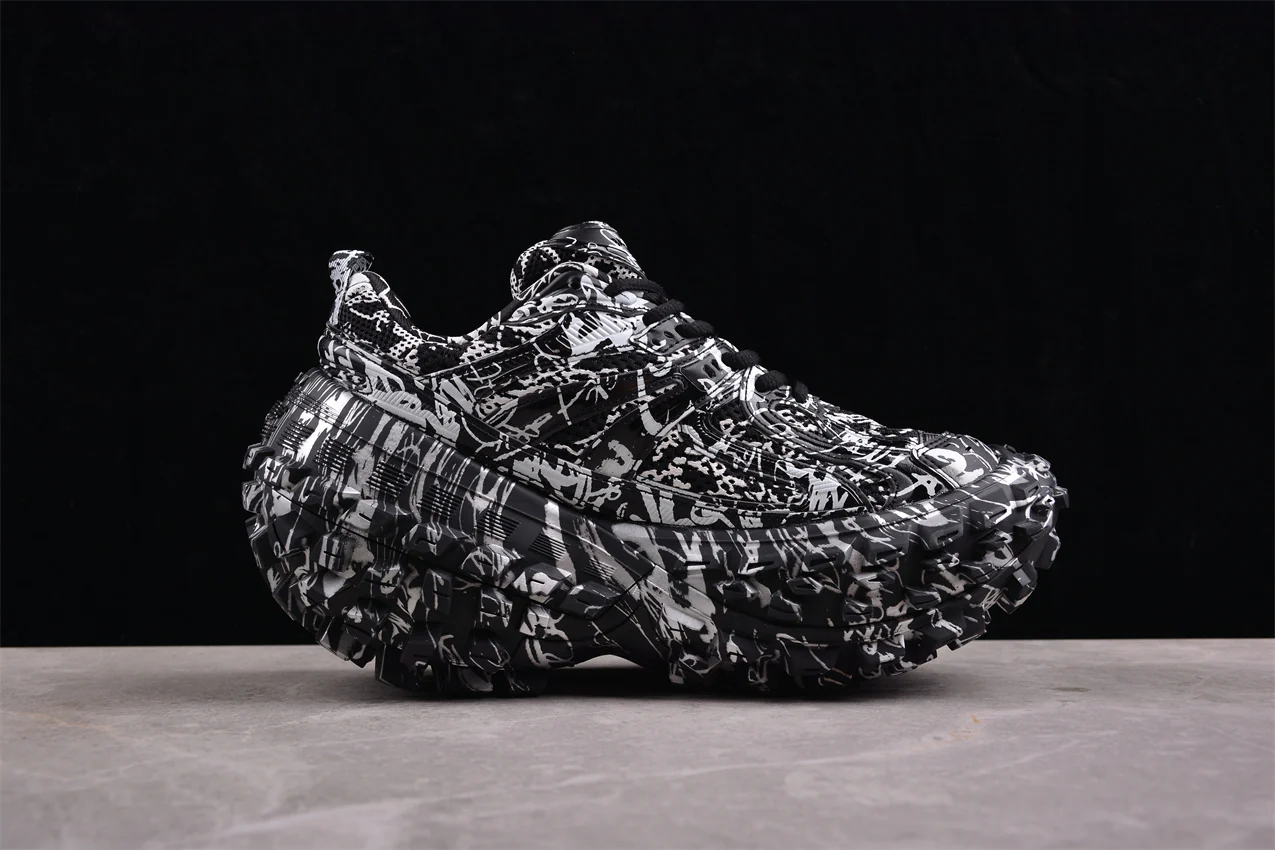 Balenciaga Defender Graffiti Sneakers - Sneaker Replica Workshop