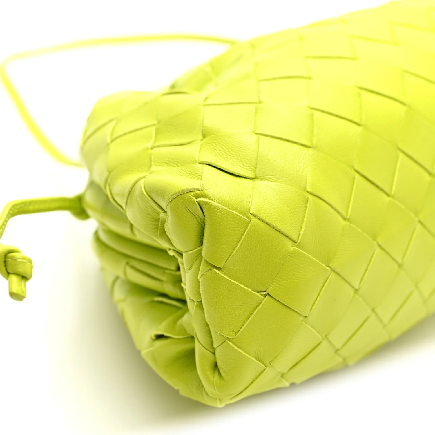 Nappa Intrecciato The Mini Pouch Kiwi - Top Club