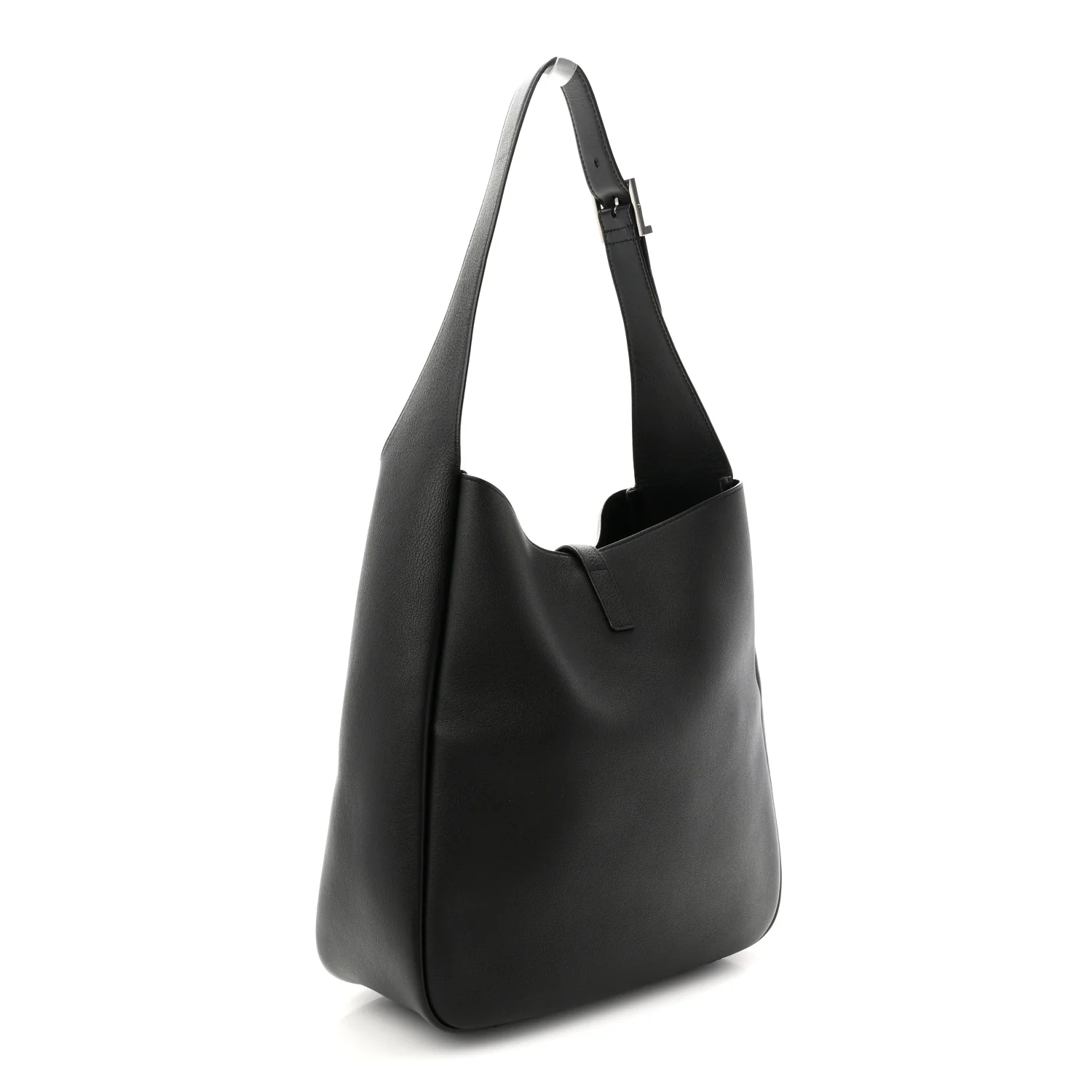 Smooth Calfskin Large Le 5 A 7 Soft Hobo Black - Top Club