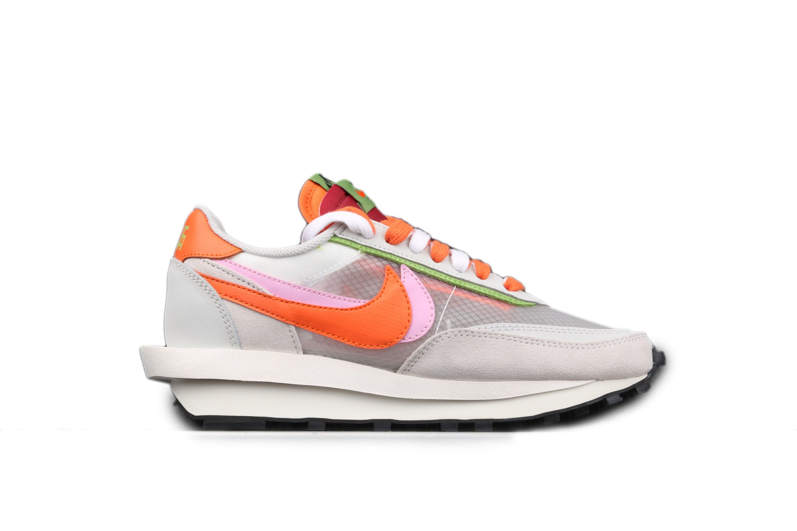 Nike LD Waffle Sacai CLOT Net Orange Blaze - Sneaker Replica Workshop