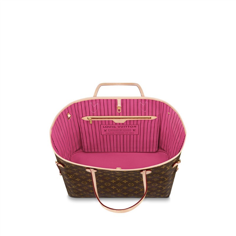 L M41180 Neverfull GM Shoulder Bag Monogram Canvas - Top Club