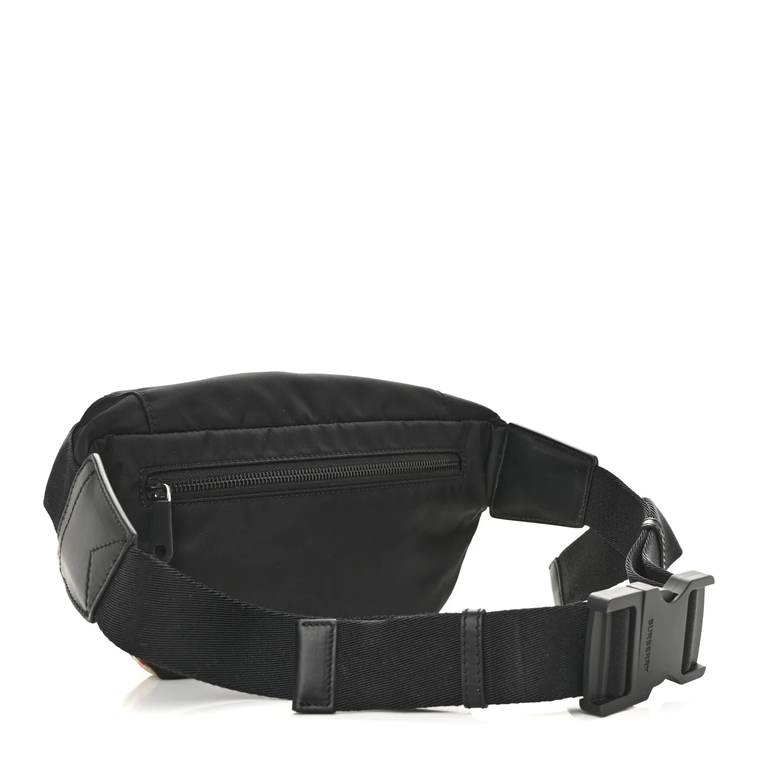 Nylon Vintage Check Sonny Bum Bag Archive Beige Black - Top Club