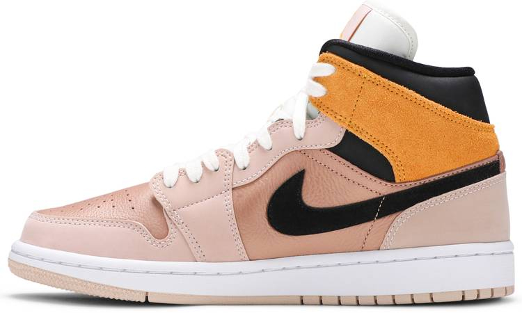 Wmns Air Jordan 1 Mid SE  Particle Beige  DD2224-200 - Sneaker Replica Workshop
