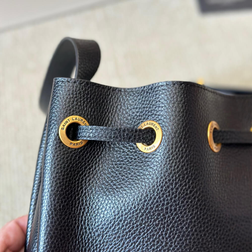 YSL PARIS VII small hobo in grained leather - Top Club