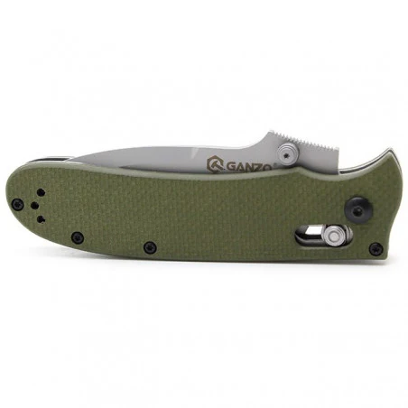 Ganzo F704 KNIFE Steel Folding Pocket Knife – Camu Green