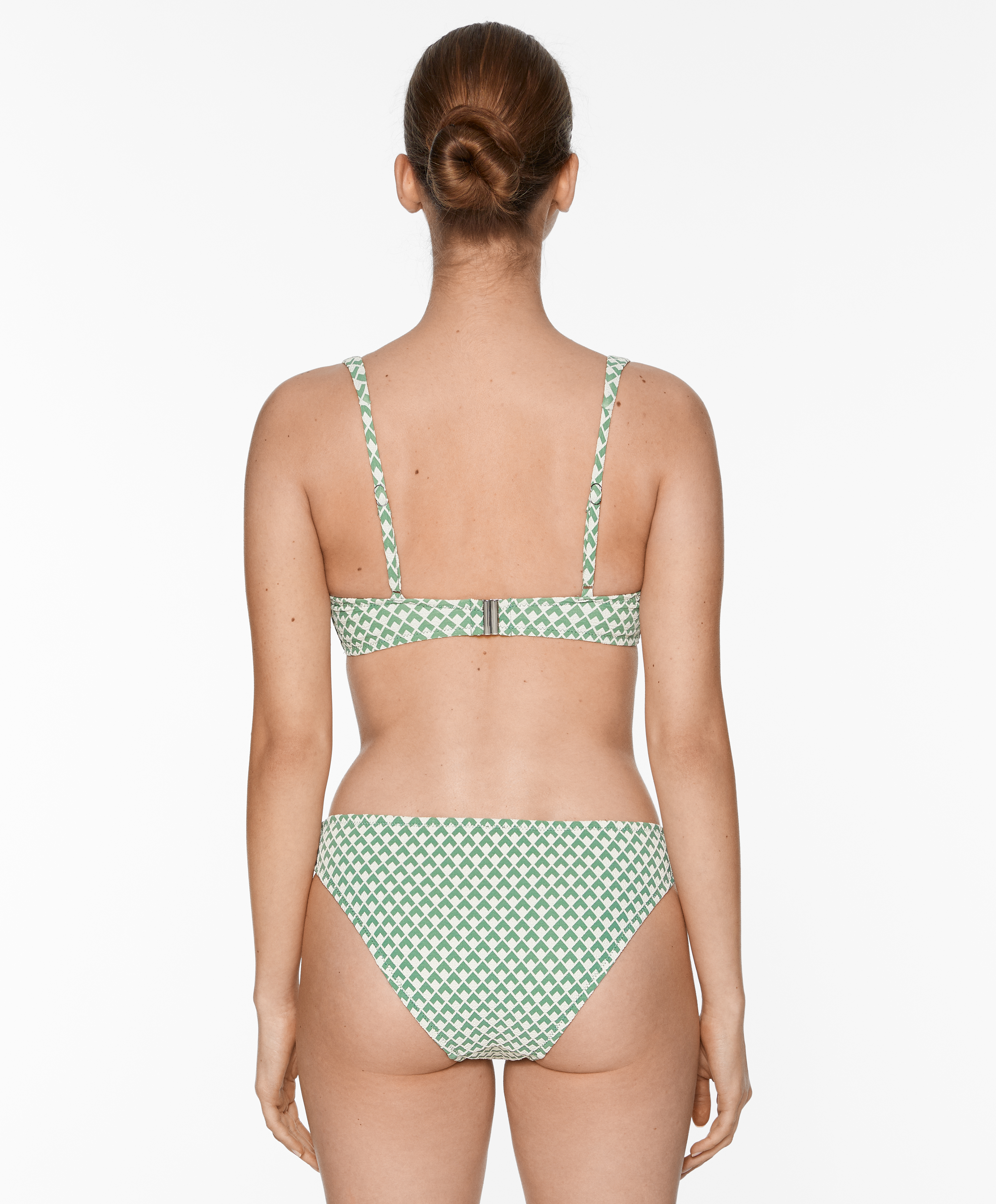OYSHO Geometric jacquard classic bikini briefs