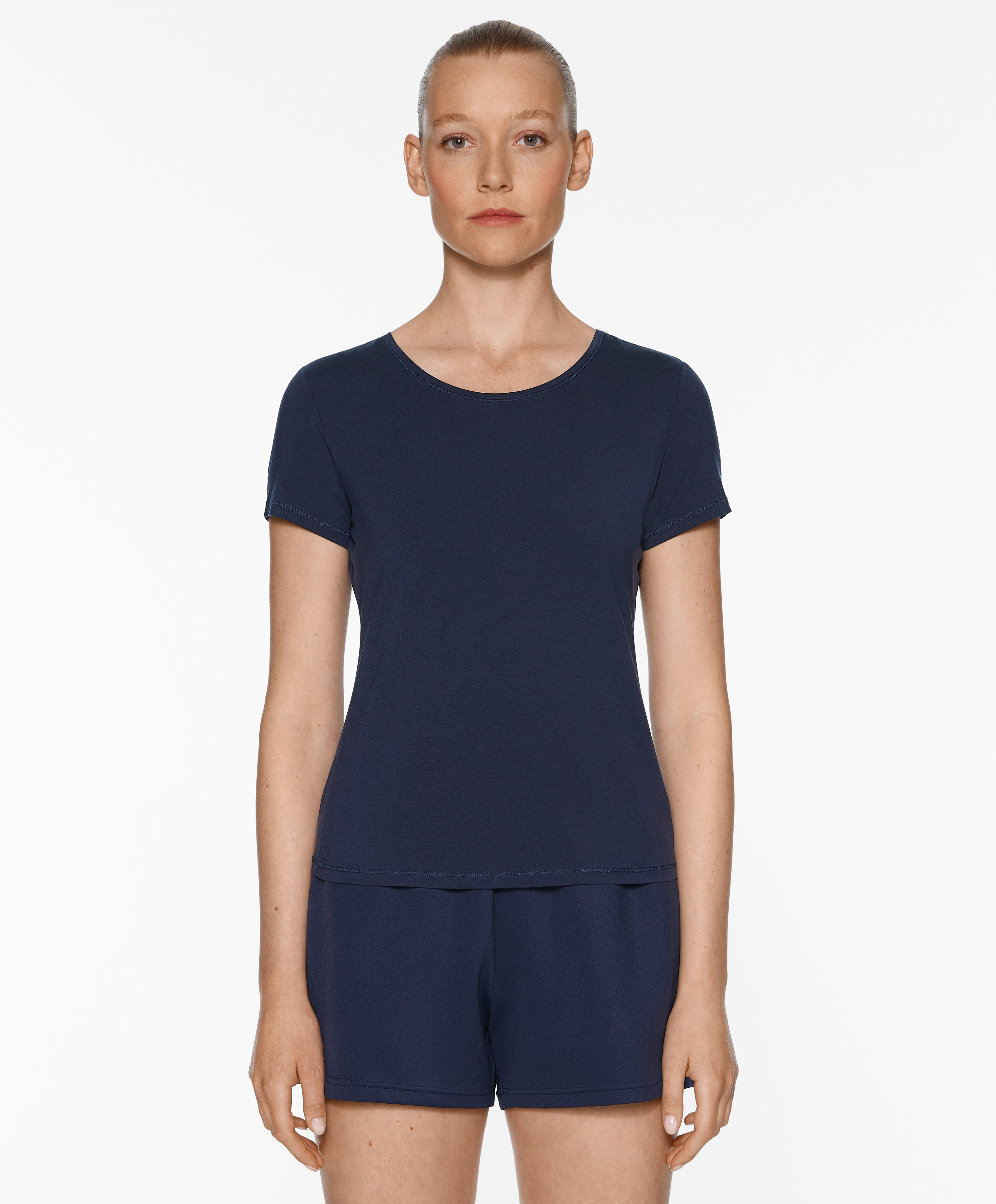 OYSHO Short sleeve lyocell blend T-shirt