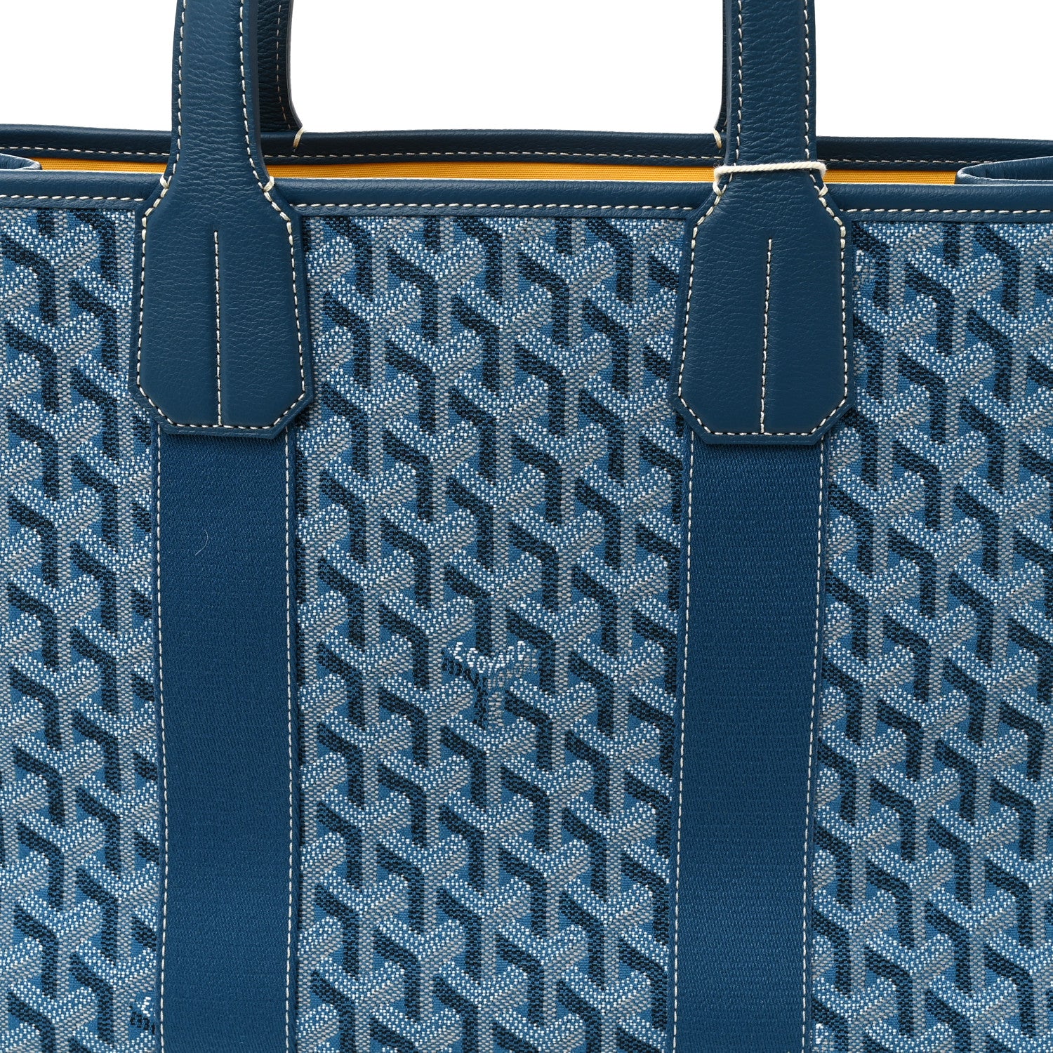 Goyardine Villette PM Tote Ocean Blue - Top Club