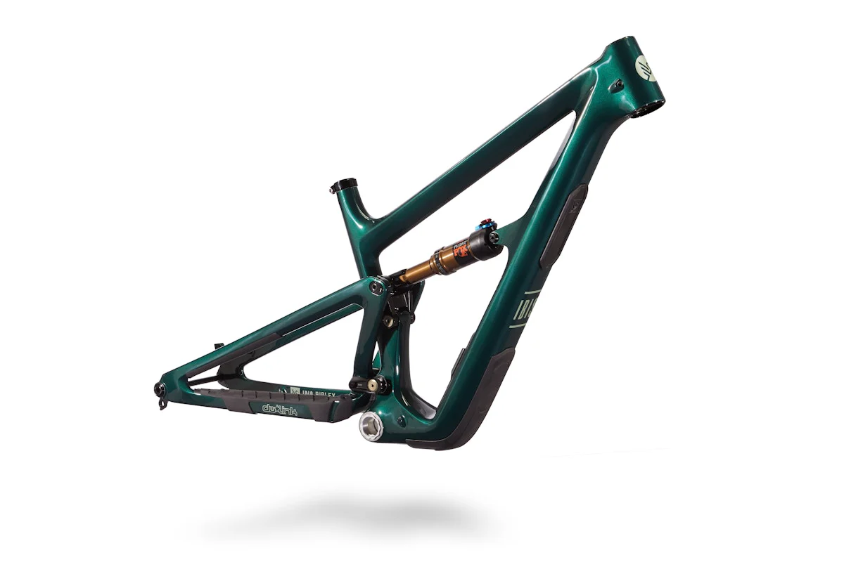 IBIS RIPLEY V5 (S) Green Flash Frame Only - billsbikeshop