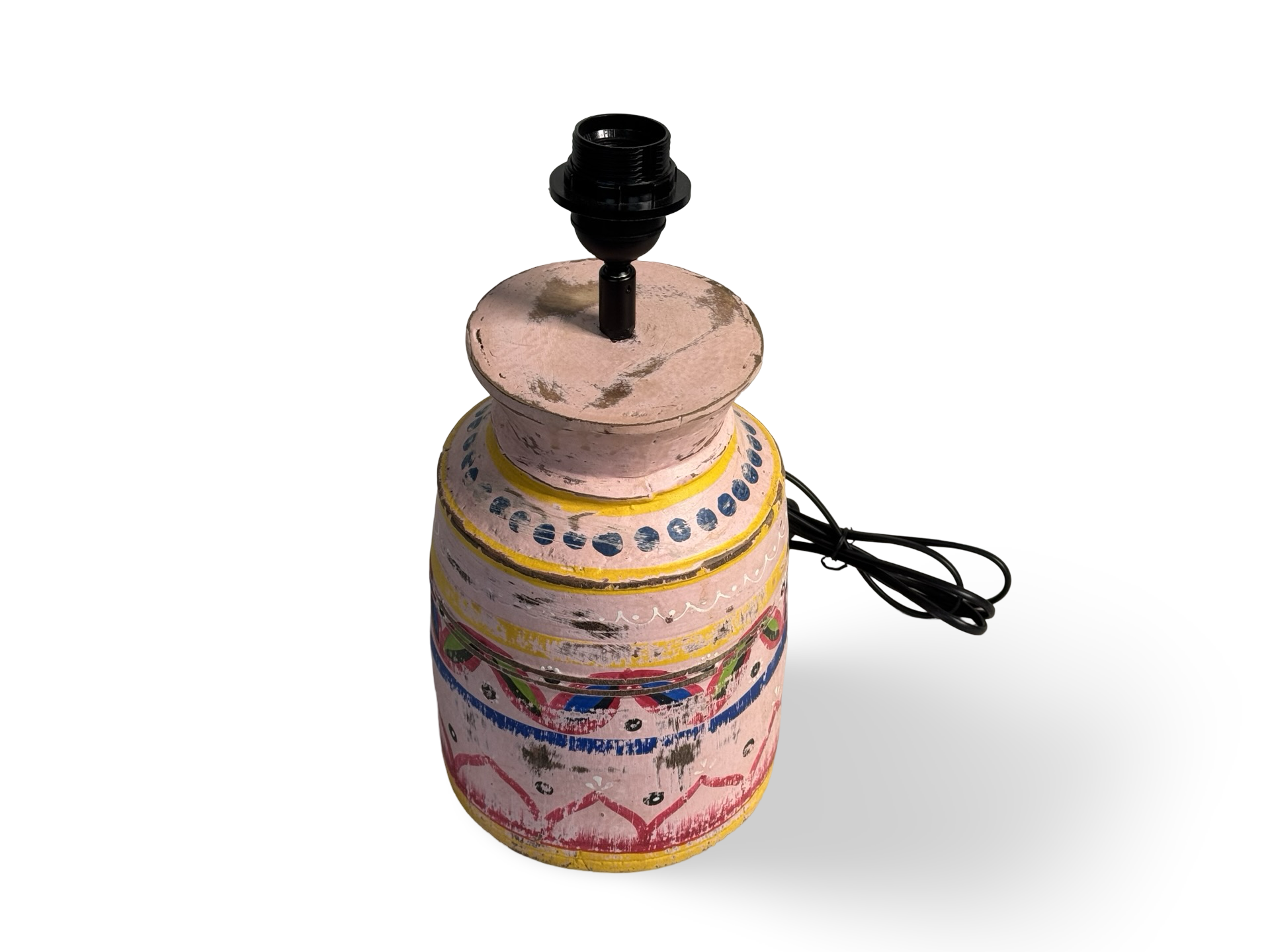 Lampvoet melkpot roze uniek