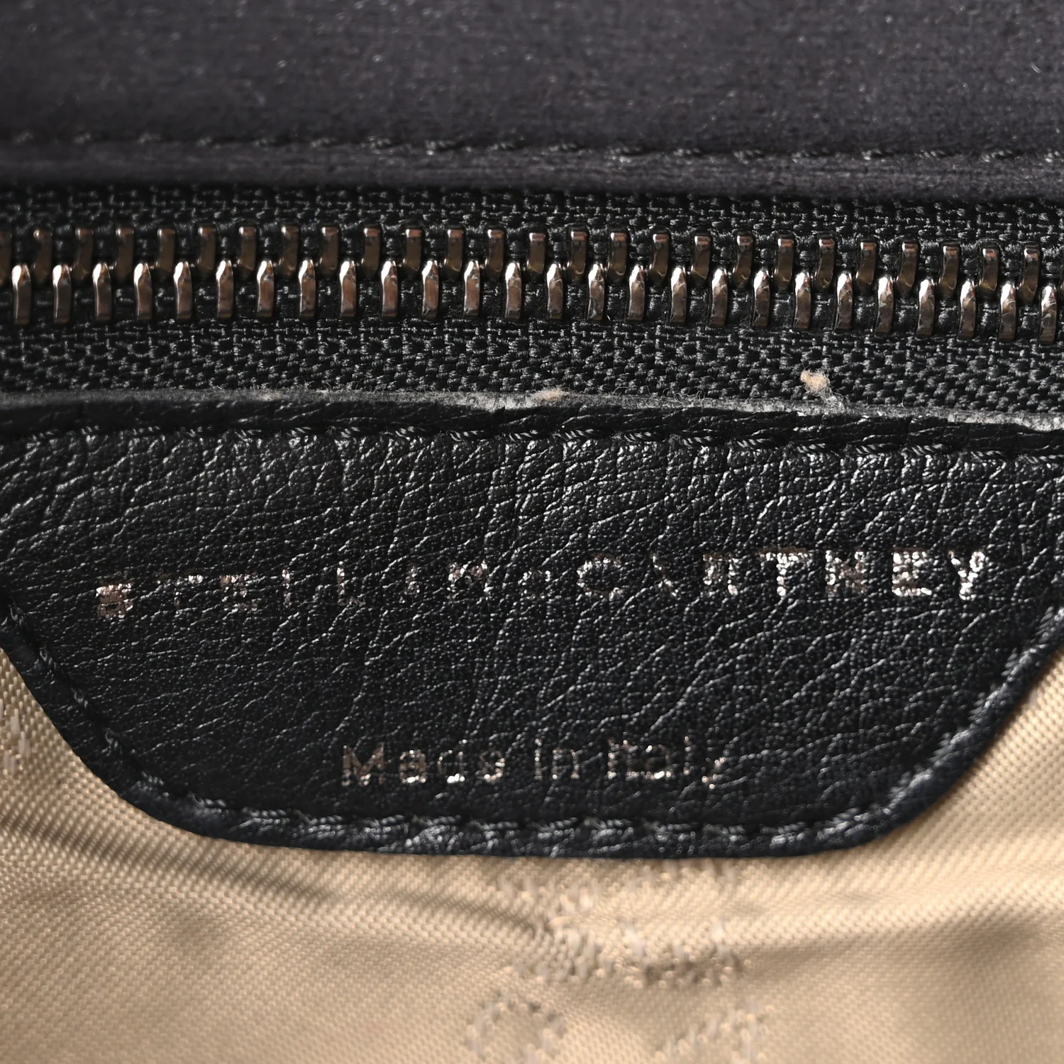 Shaggy Deer Quilted Falabella Shoulder Bag Black - Top Club