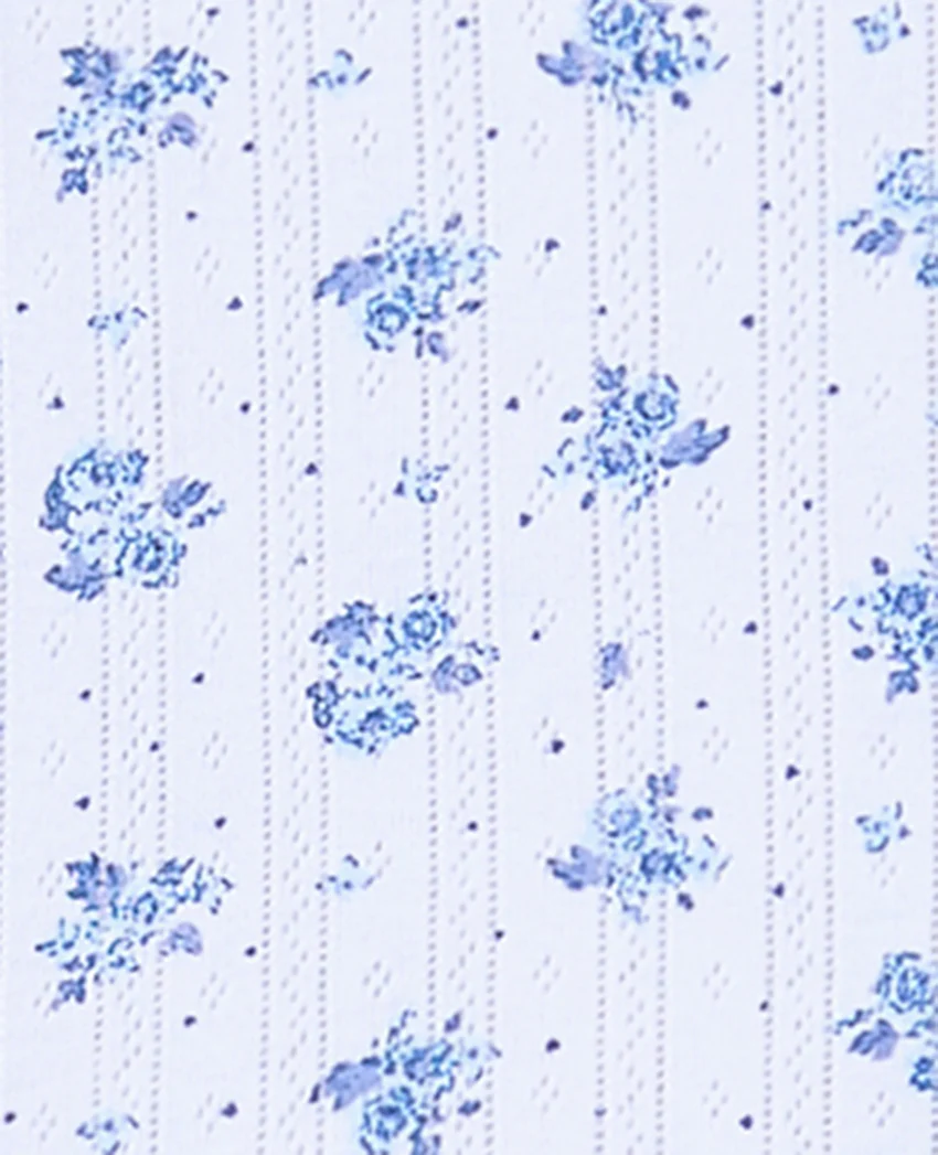 Pimkie T-shirt boutonné en maille pointelle motif fleurs