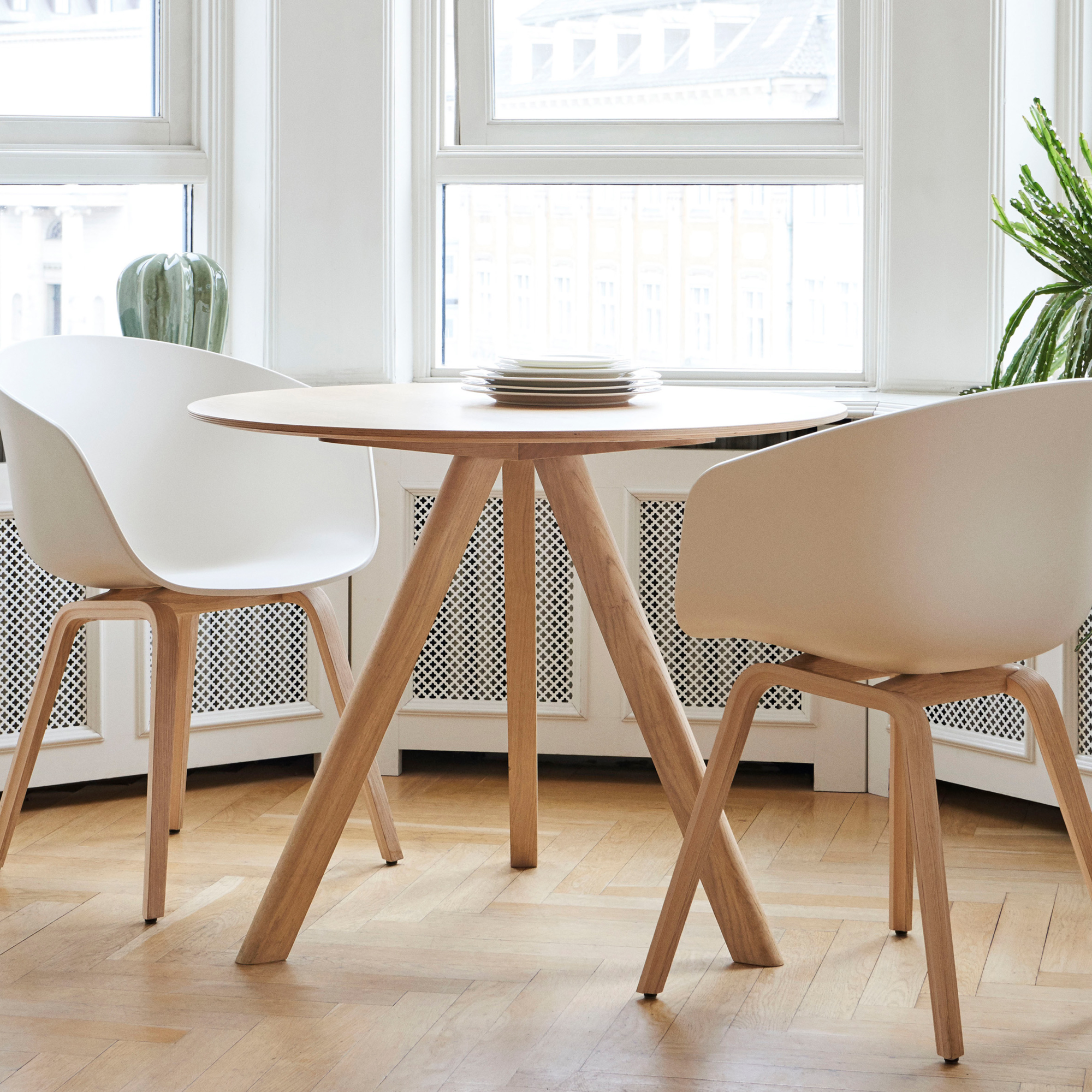 Eettafel CPH 20 Ø120 cm eiken