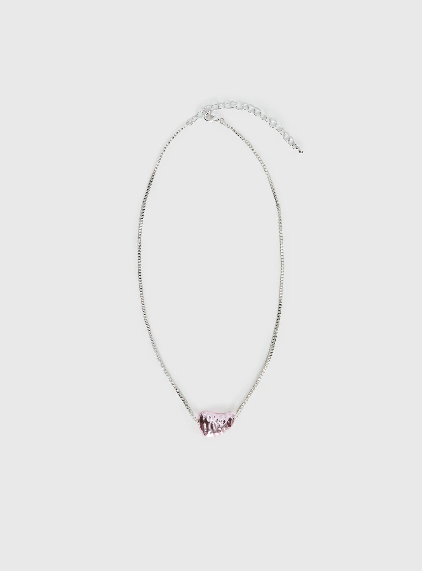 Living Large Pendant Necklace Pink