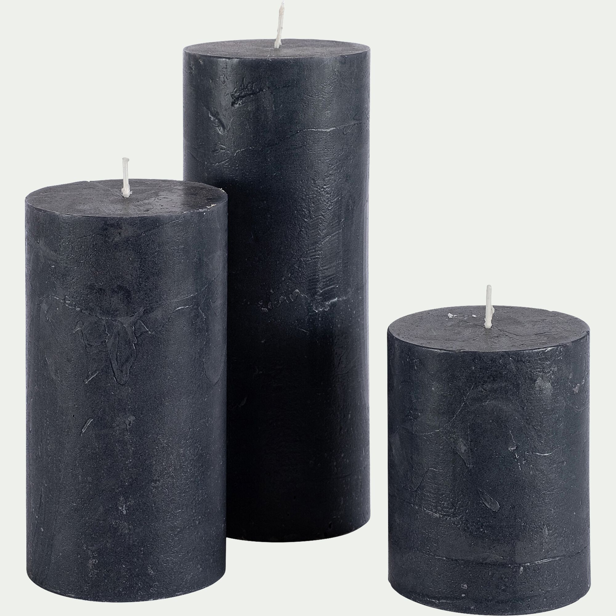 FIGUEIRA - Bougie cylindrique - bleu H10cm