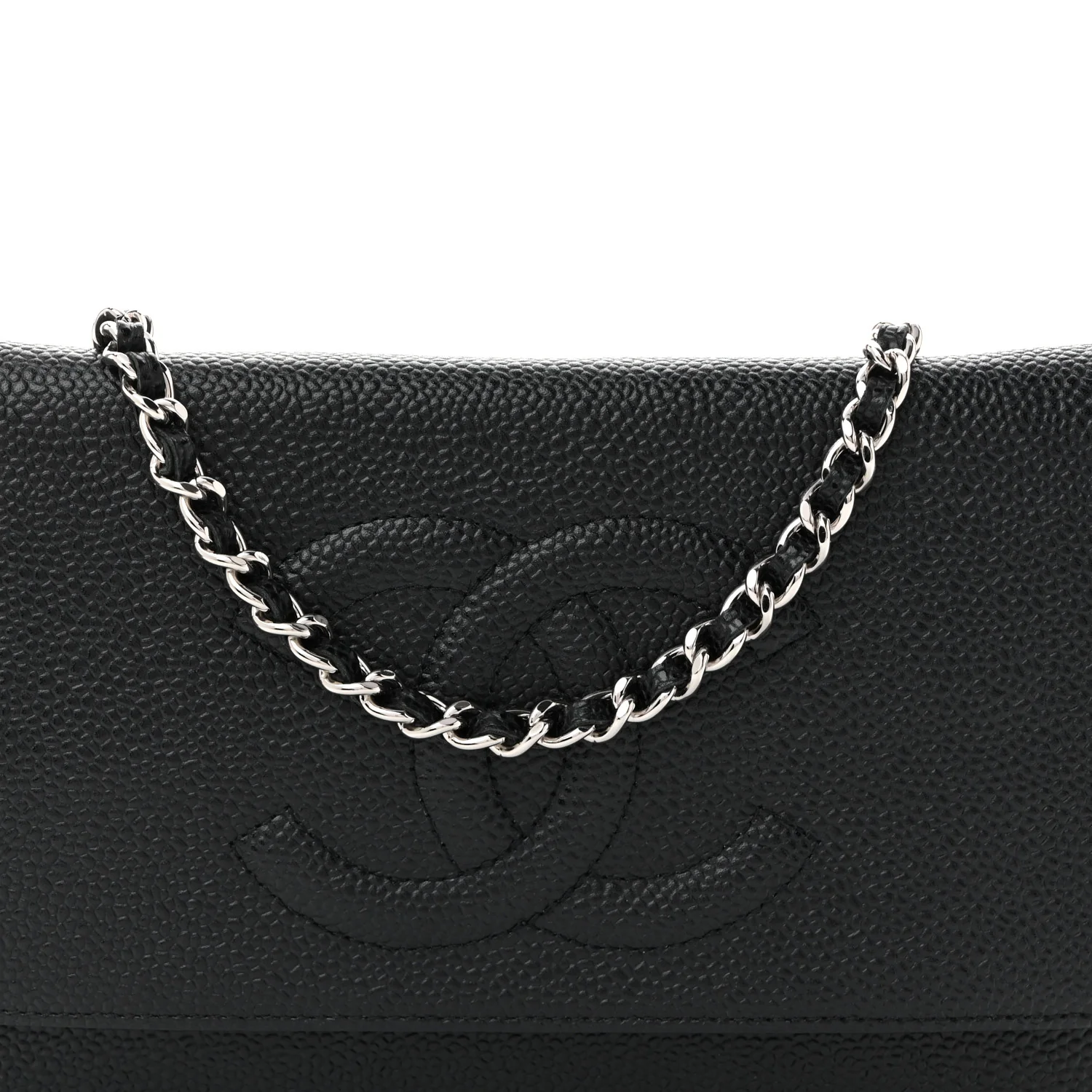 Caviar Timeless CC Wallet On Chain WOC Black - Top Club