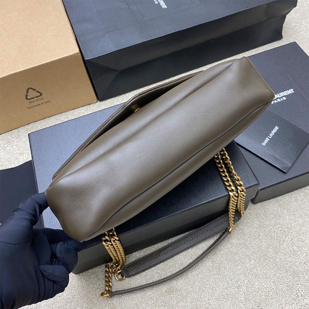YSL calypso small in plunged lambskin - Top Club