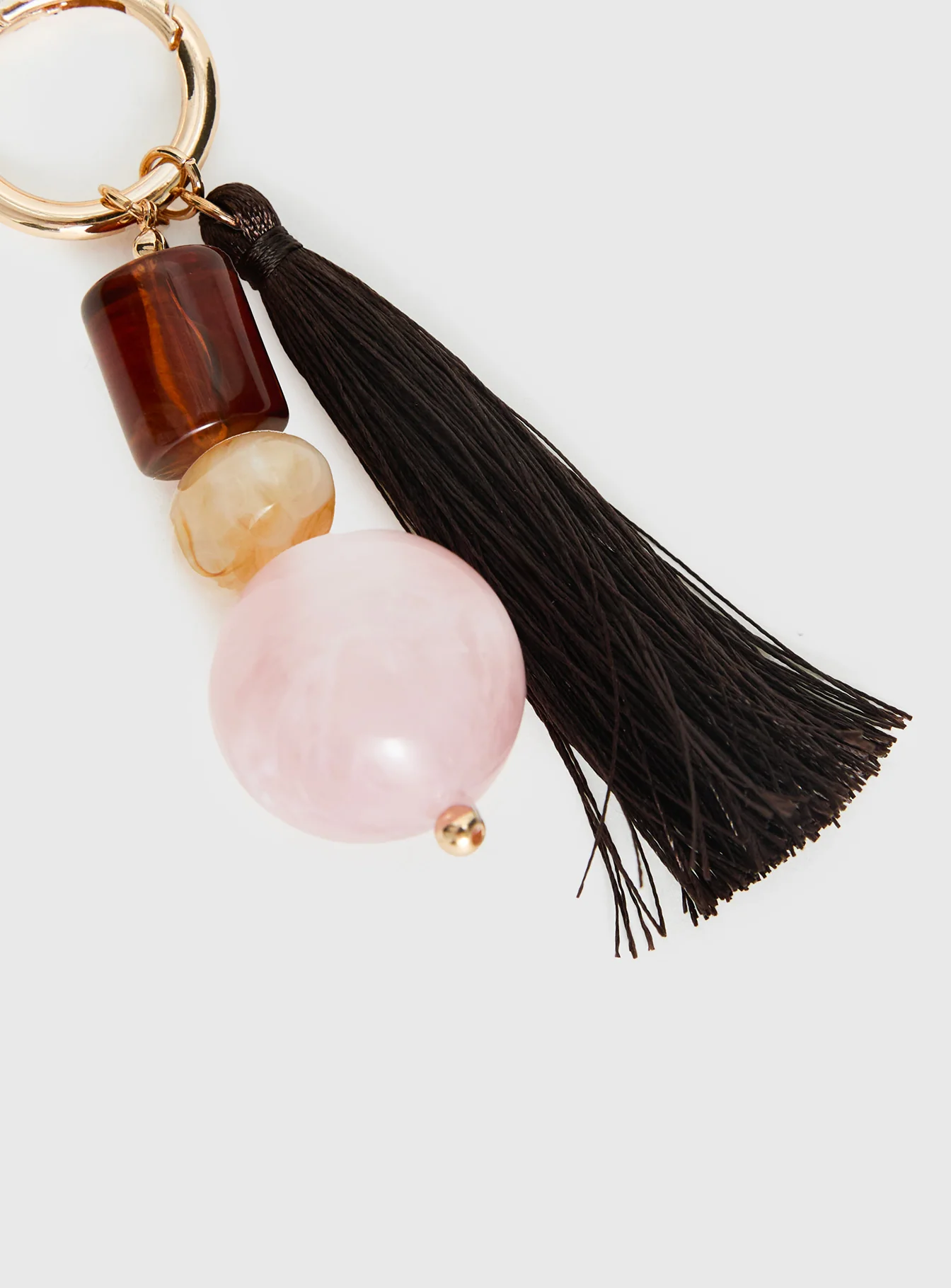 Sirocco Tassel Keychain Gold
