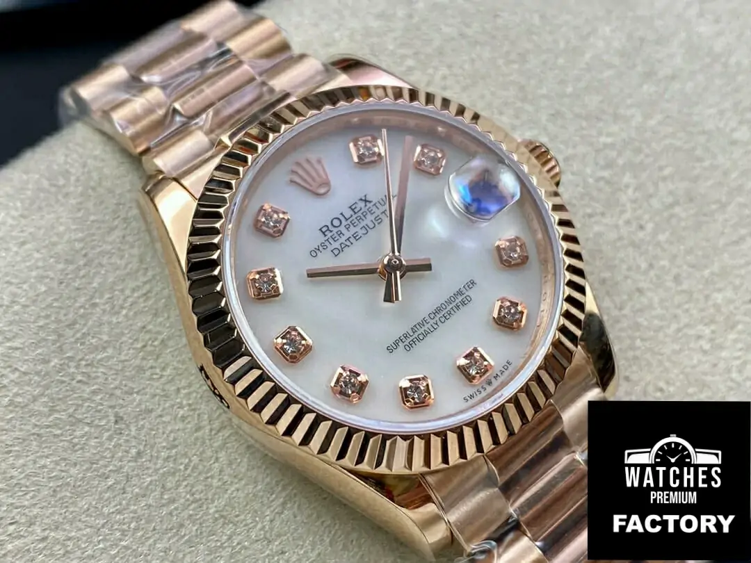Rolex Datejust M278275-0009 31MM EW Factory White Diamond Dial