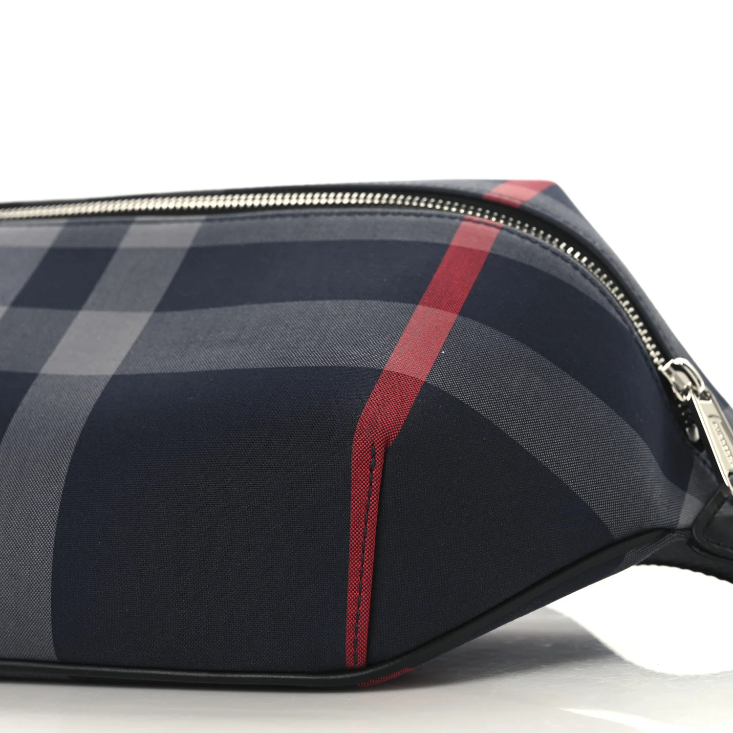 House Check Sonny Bum Bag Navy Grey - Top Club