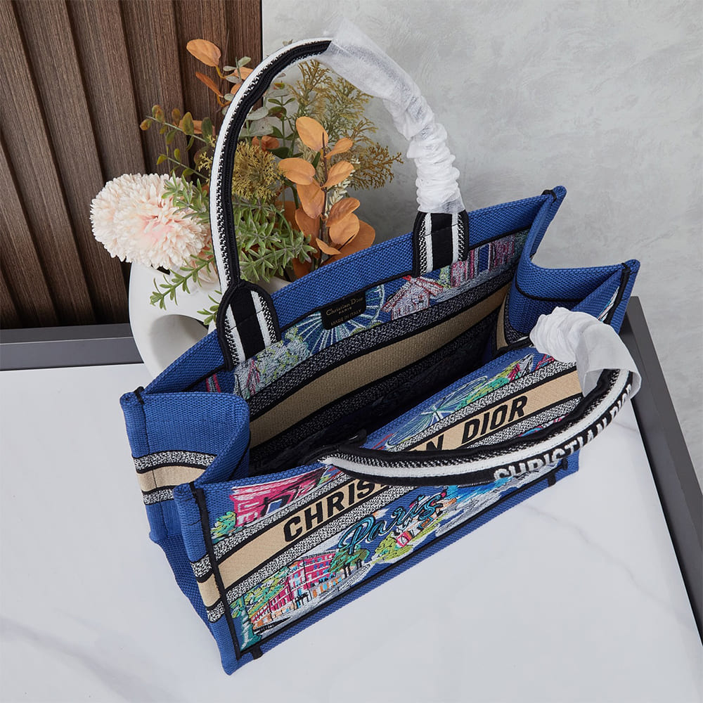Dior Souvenir Medium Dior Book Tote - Top Club