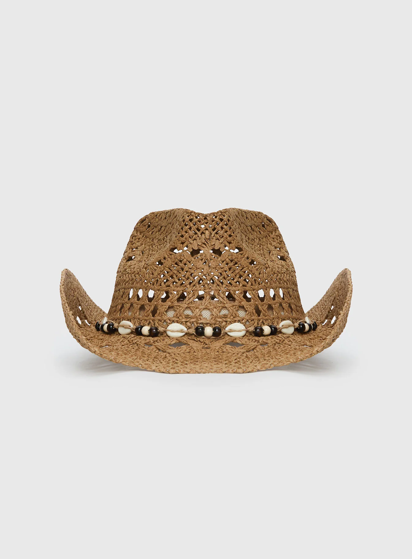 Azuria Straw Cowboy Hat Tan