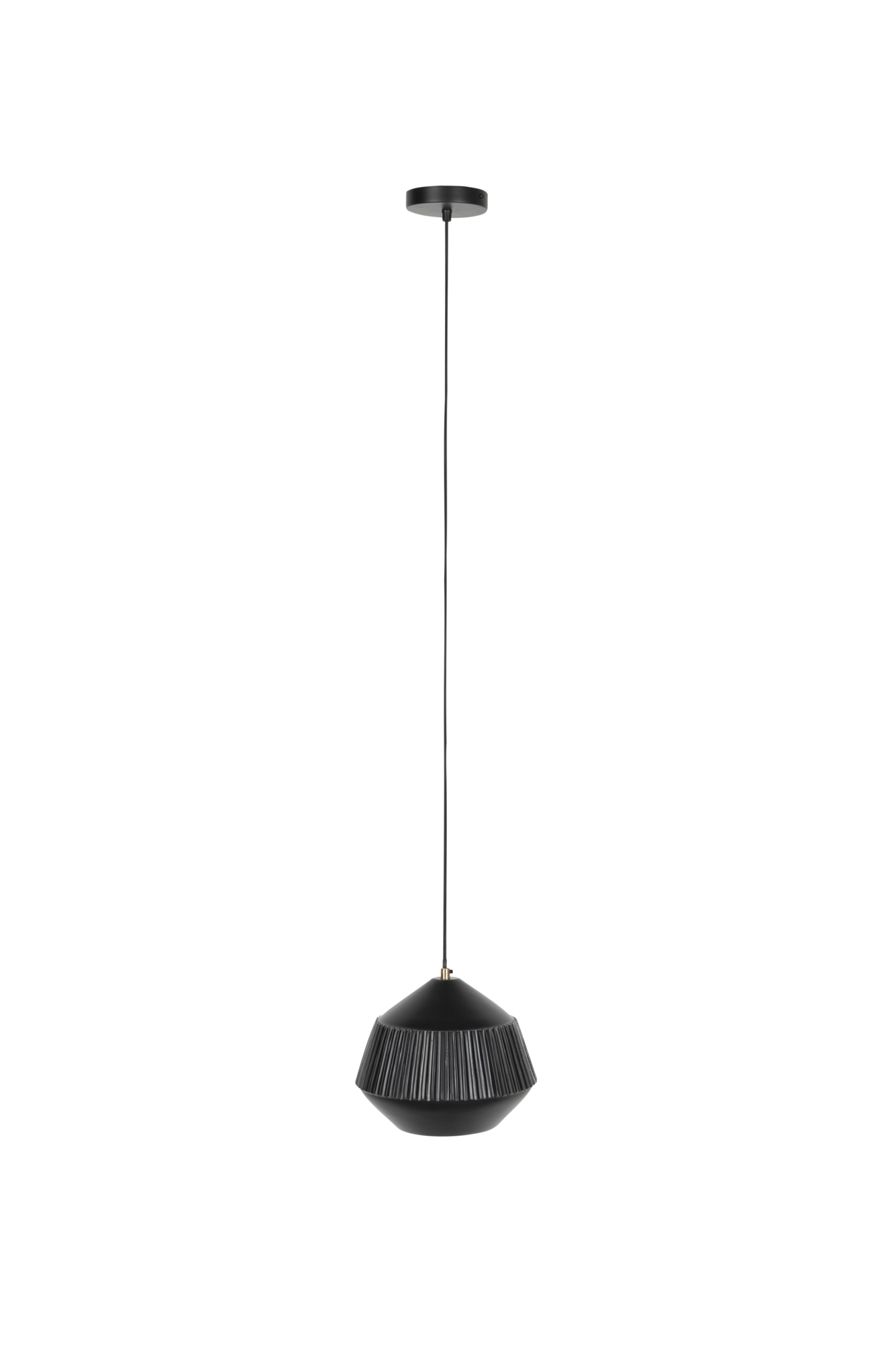 Hanglamp Aysa zwart