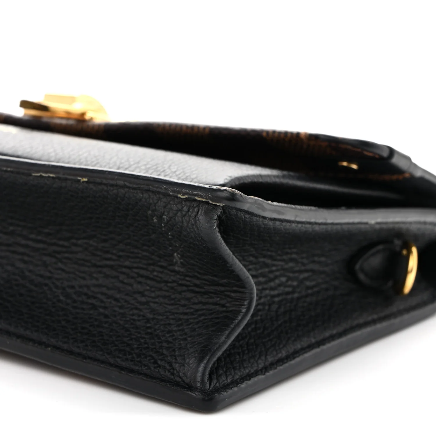 Damier Ebene Vavin Chain Wallet Black - Top Club