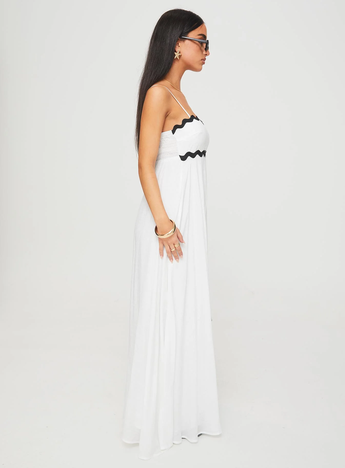 Croxetti Maxi Dress White