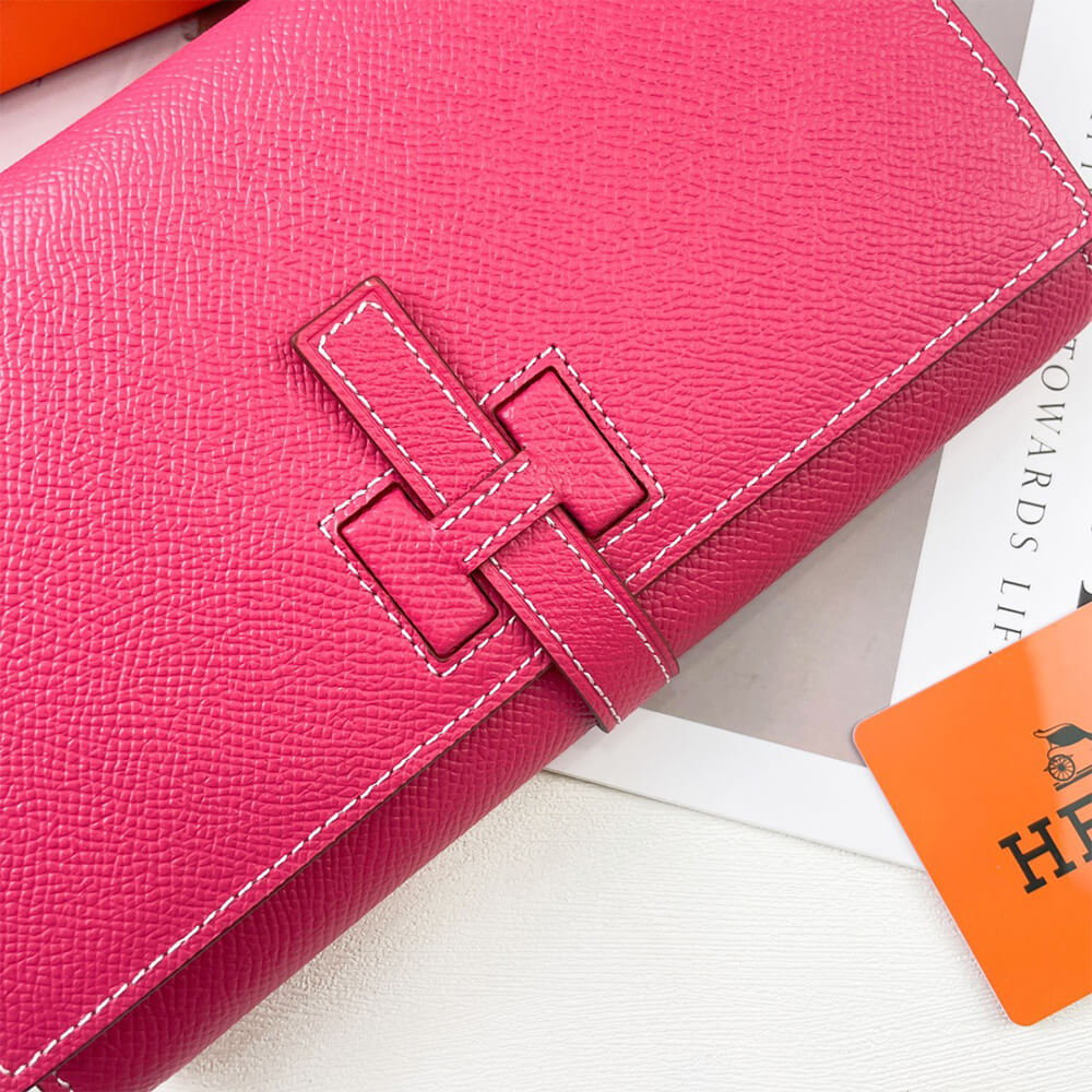 HERMES New H Passant Toutenmain wallet(HIGH-END GRADE) - Top Club