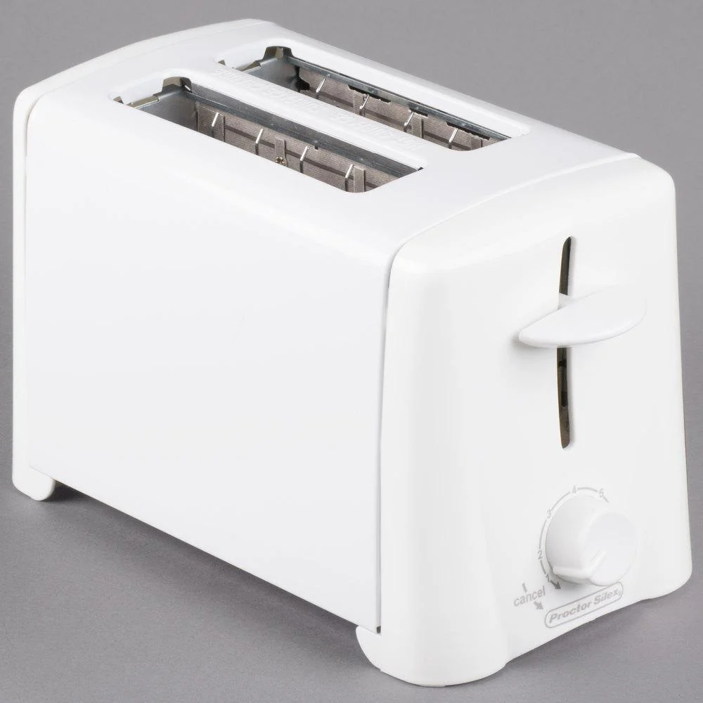 Proctor Silex 22611 2-Slide White Toaster