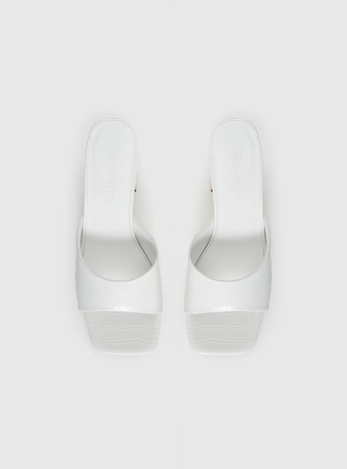 Sunset Boulevard Heels White
