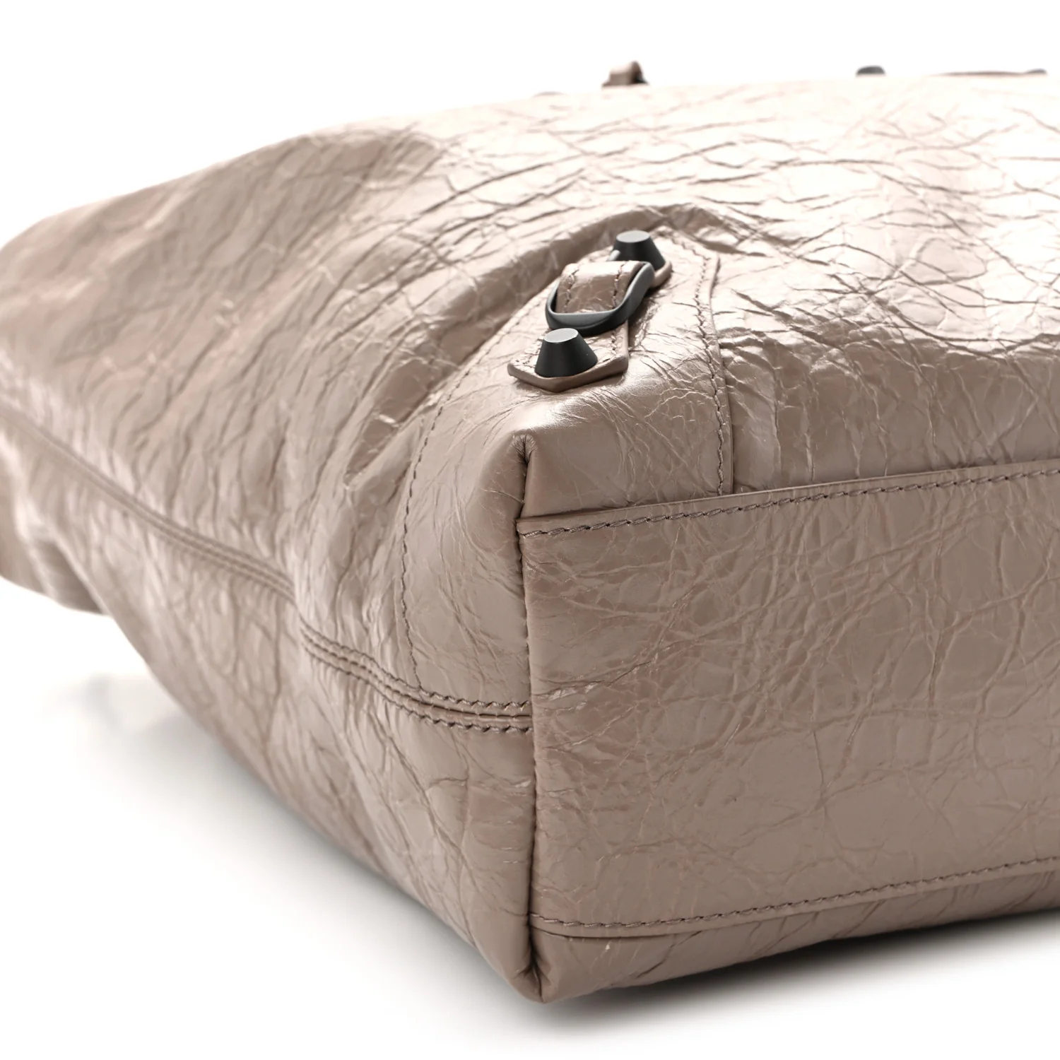 Arena Lambskin Classic Hardware Medium Le City Hobo Bag Sesame - Top Club