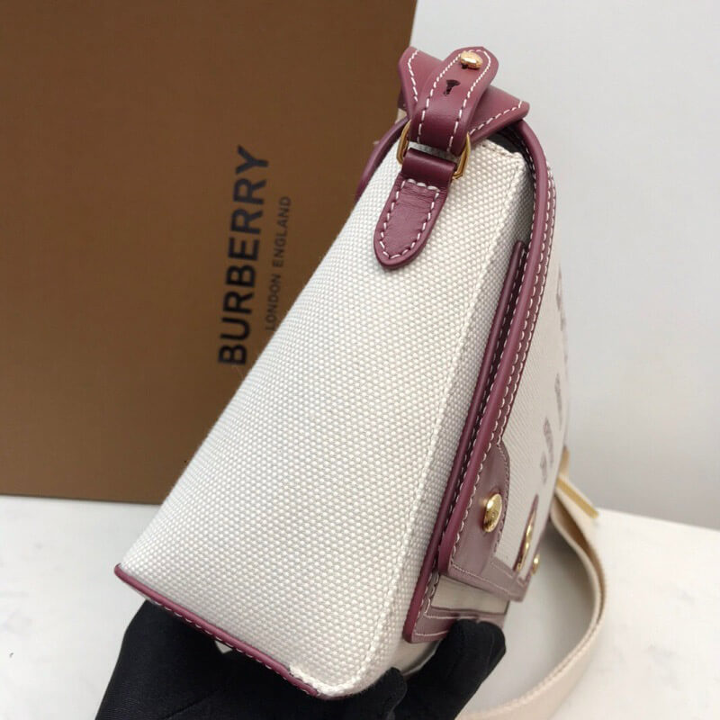 Horseferry Small canvas shoulder bag - Top Club